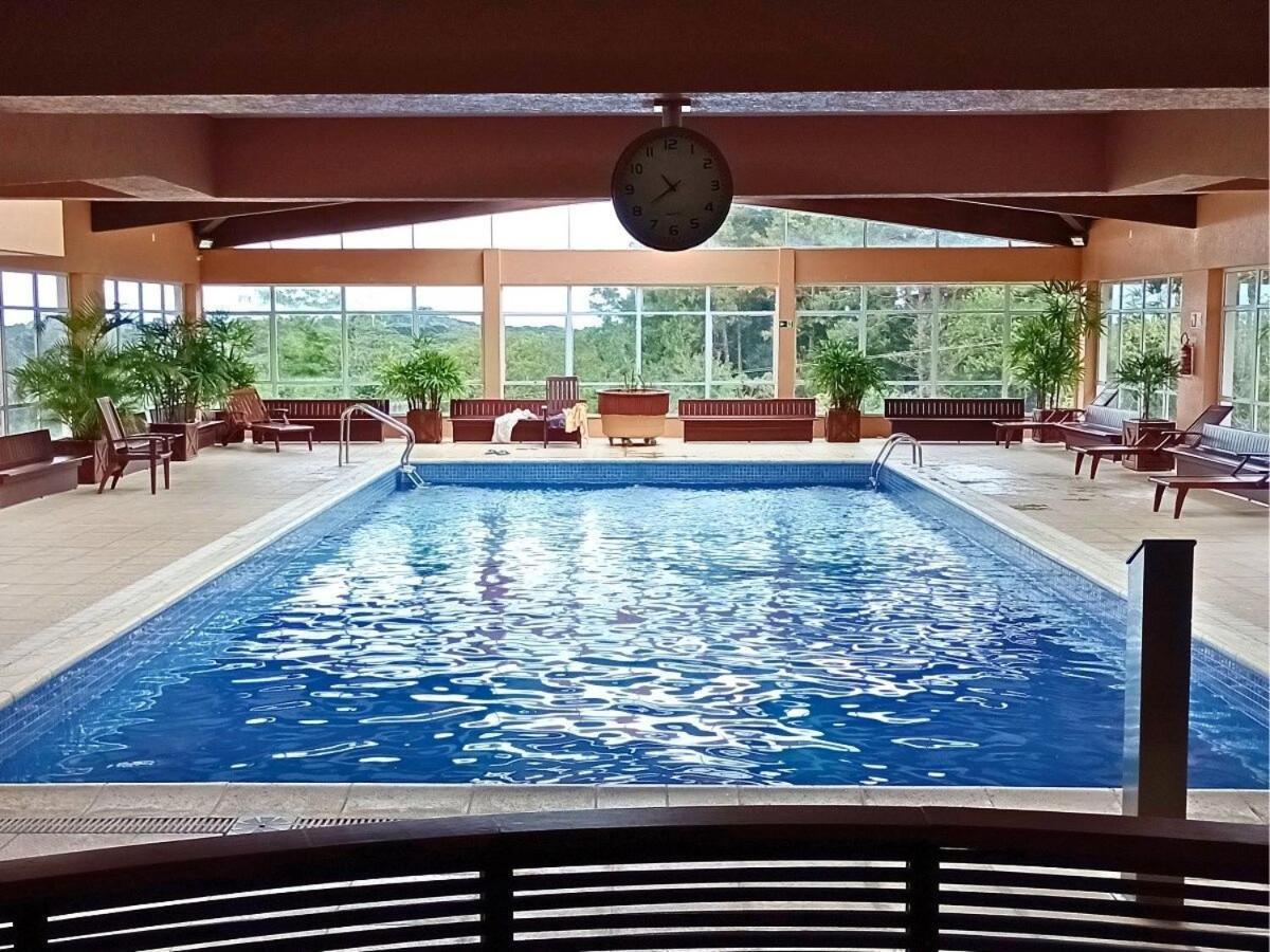 Apartamento No Residencial Village No Centro De Gramado, Com Piscina Aquecida E Hidromassagem Exterior photo